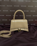 Balenciaga Hourglass S in Beige