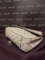 Valentino Garavani Nappa Rockstud Spike in Poudre M