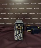 Dior Box 30 Montaigne in Blue Monogram Canvas Oblique