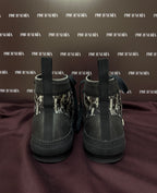 Dior B23 High Top Canvas Oblique in Black EU40
