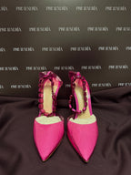 Gianvito Rossi Embellished PVC Pumps in Fuchsia EU38