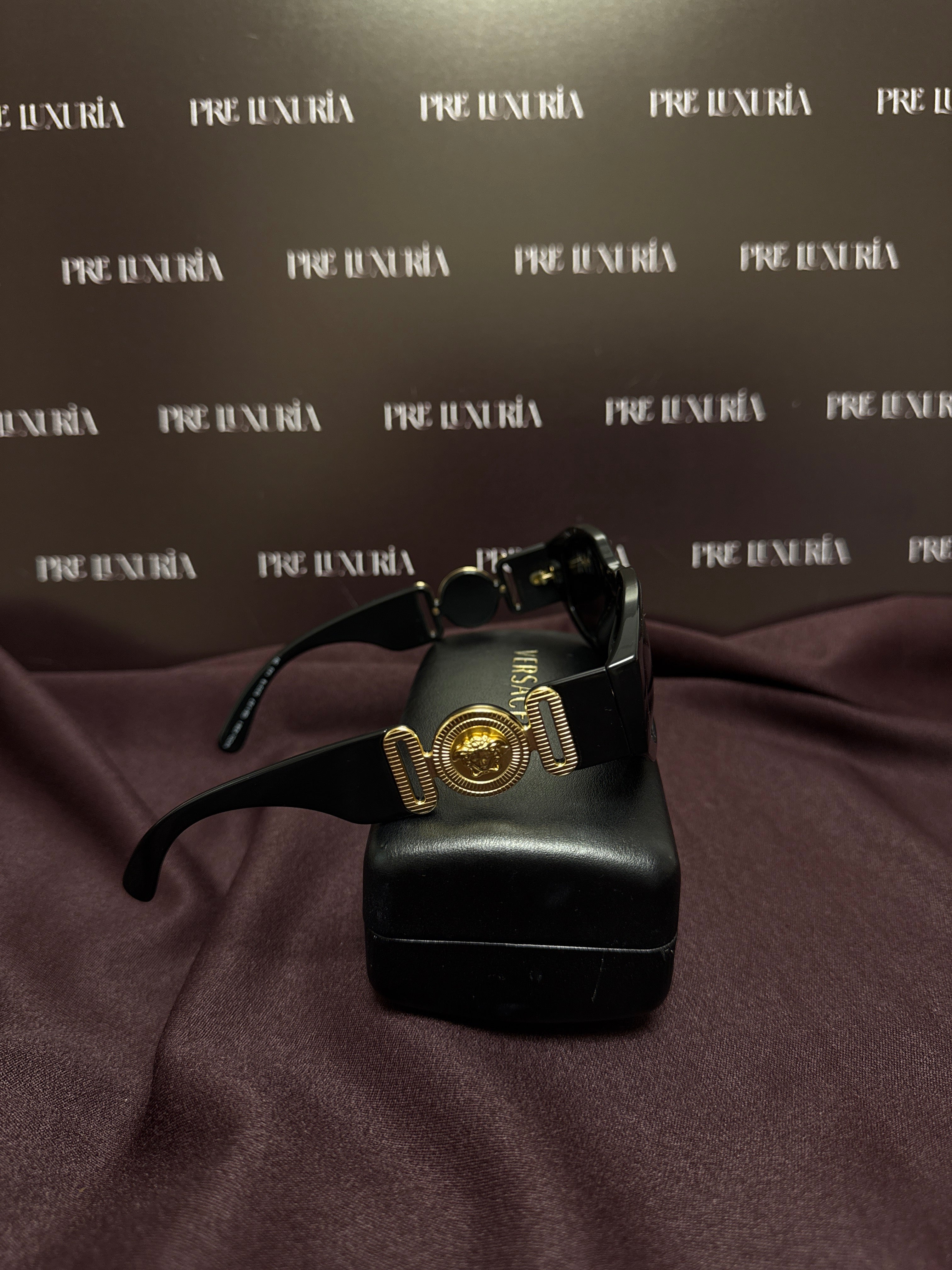 Versace Medusa Biggie Sunglasses in Black