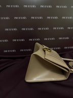 Balenciaga Hourglass S in Beige