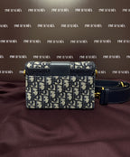 Dior Box 30 Montaigne in Blue Monogram Canvas Oblique